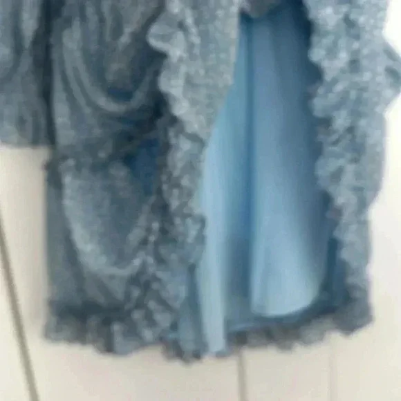 Saints + Secrets X Hello Molly Feel The Vibe Floral Ruffle Dress Size US Small - Picture 4 of 12